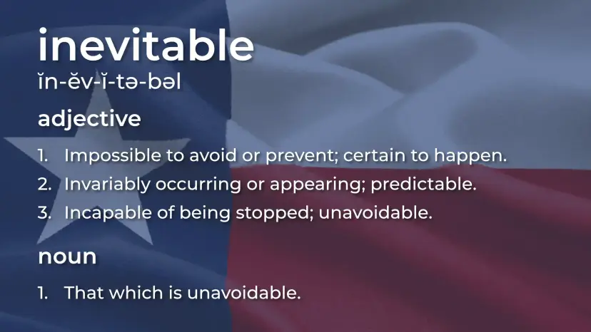 secession is inevitable