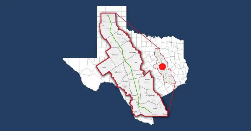 Texas High-Speed Rail proposed route