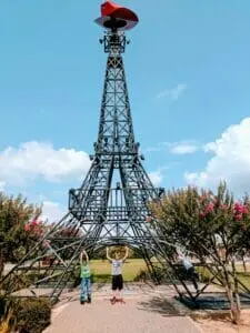 Jesse Newberry Cowboy Eiffel Tower, Paris, Texas