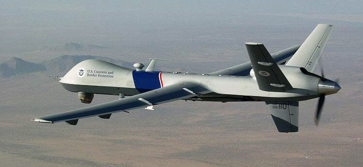 MQ-9 Reaper photo by CBP