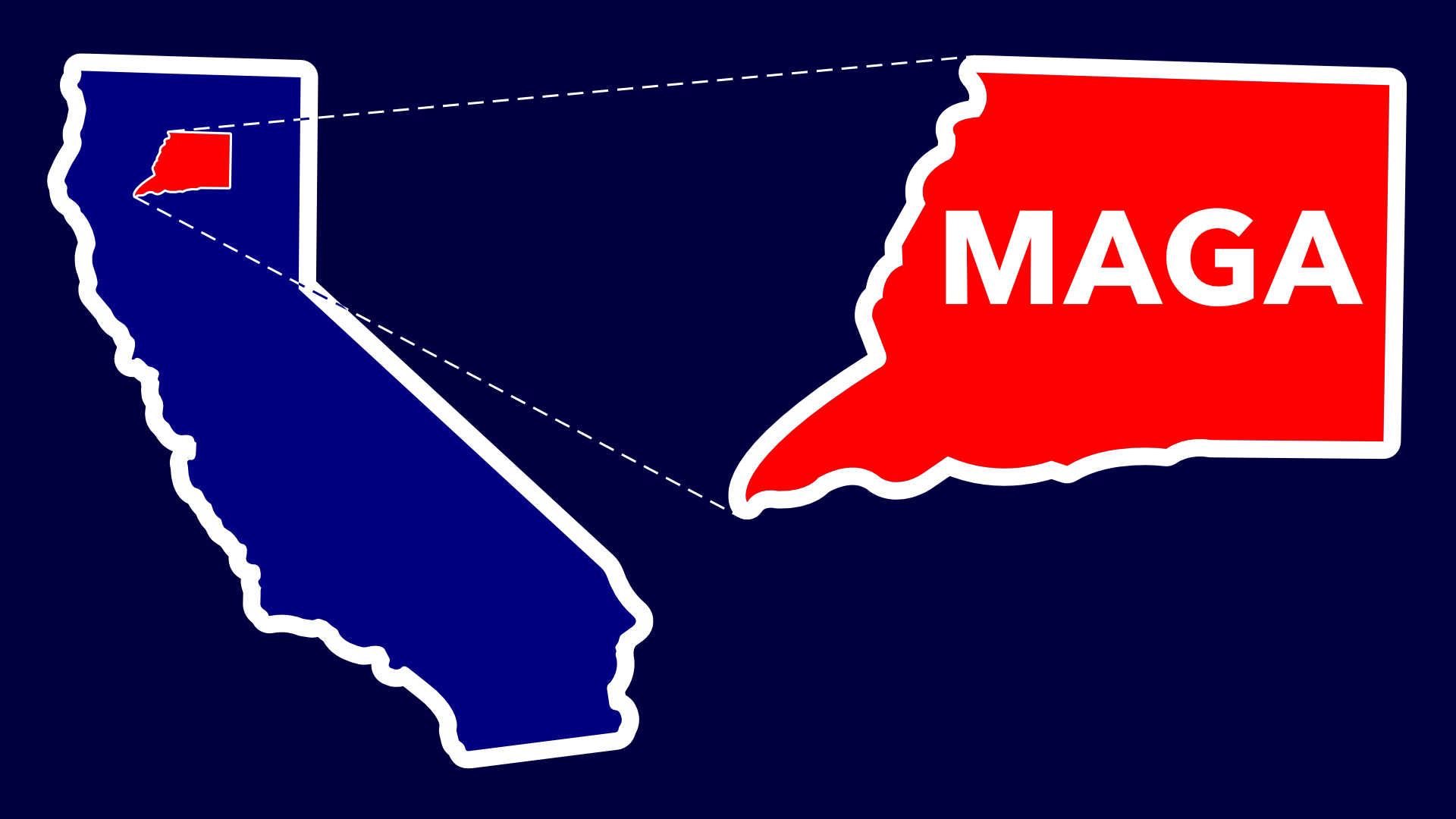 California county isn't blue