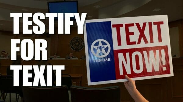 Texit Rally Make History: Testify for TEXIT and Support Texas Independence - Texian ...
